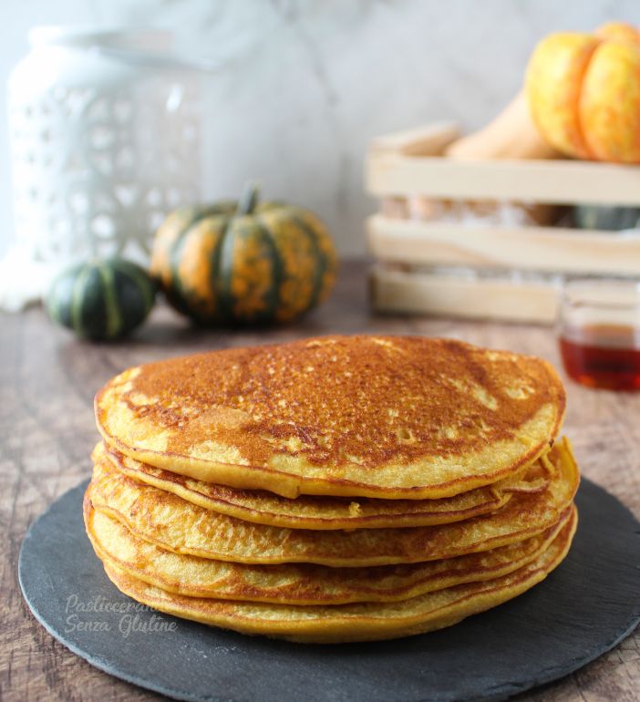 Pancakes alla zucca senza glutine-def