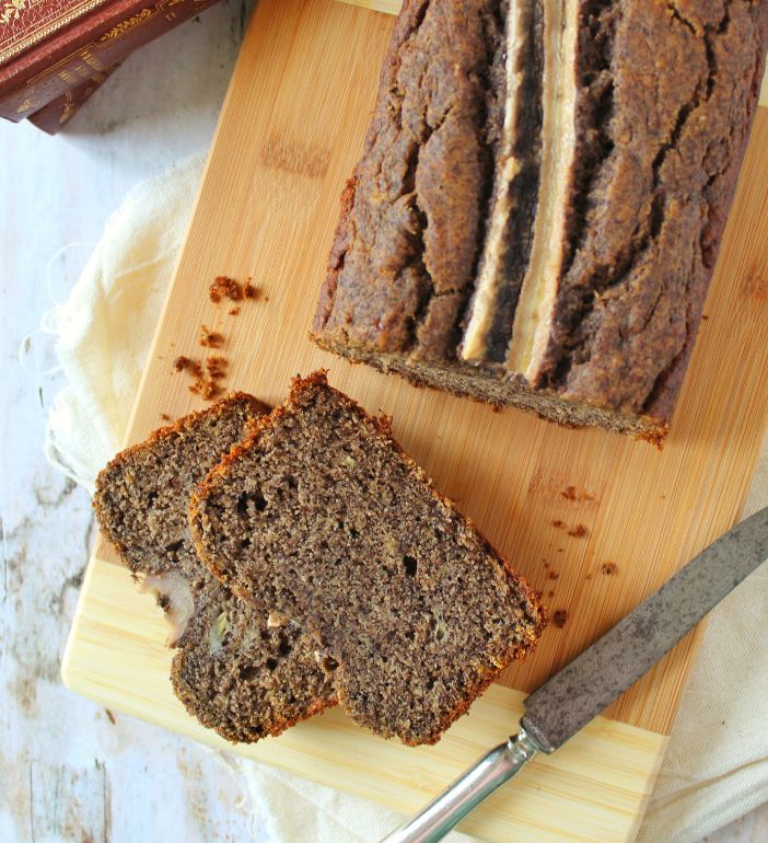 Pane dolce rustico senza glutine alle banane e grano saraceno