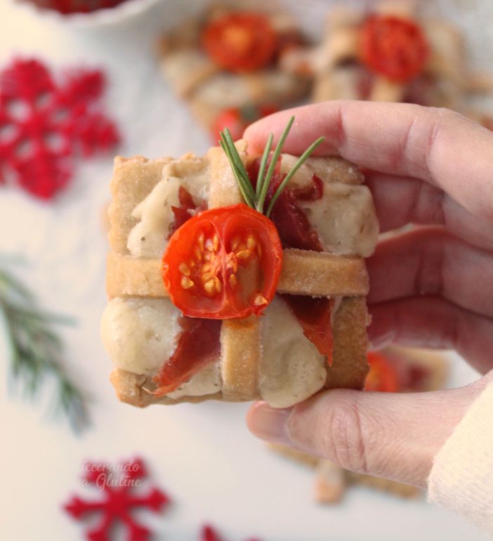 Antipasti di Natale senza glutine