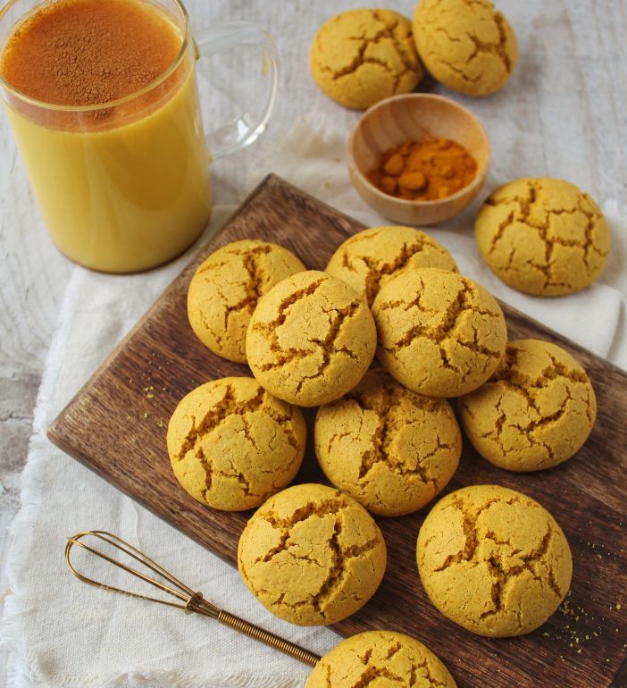 Biscotti al golden milk senza glutine